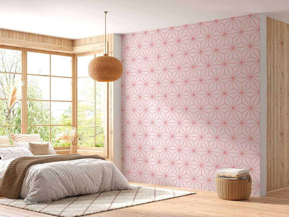 Geometric stars, white