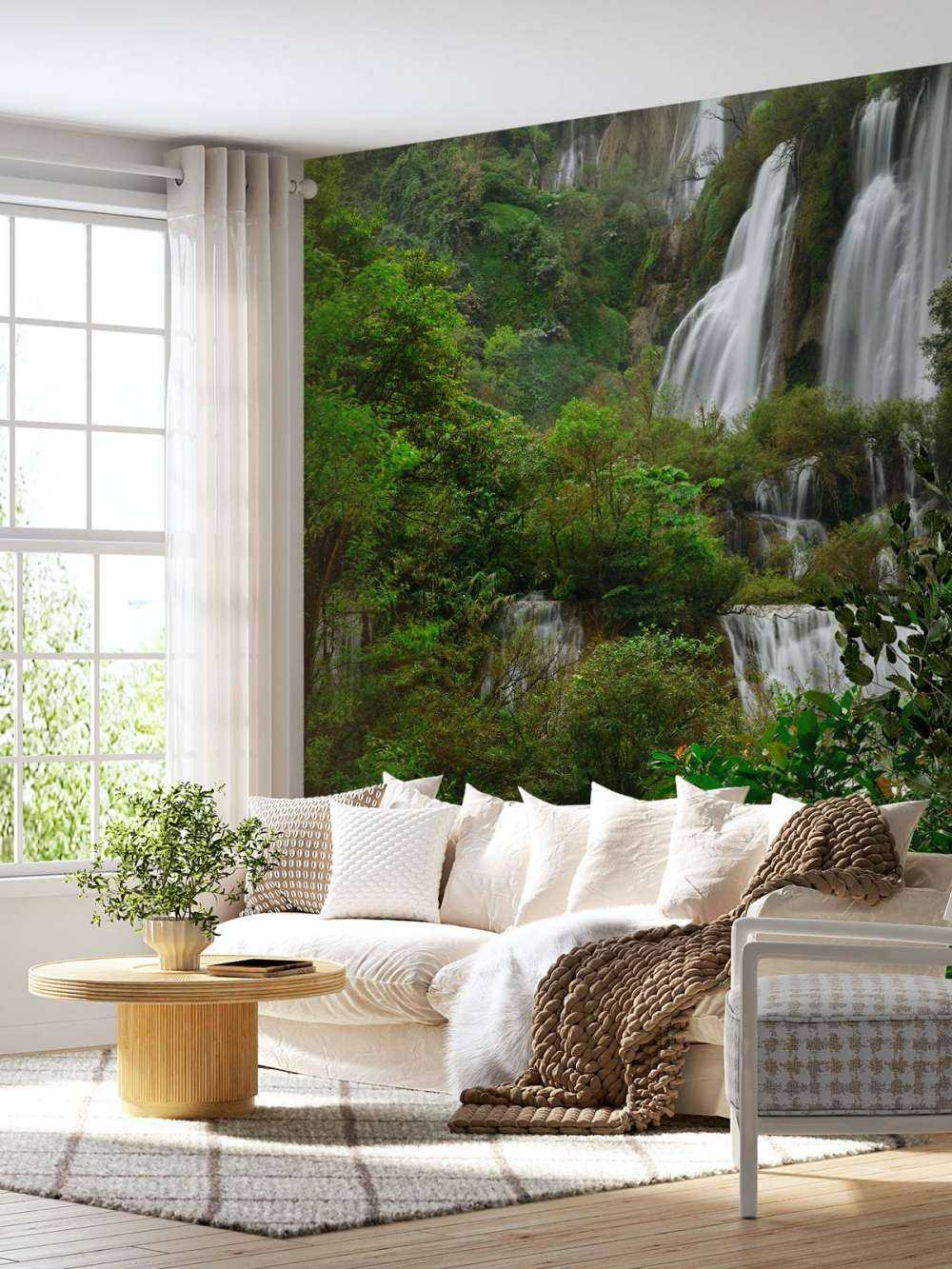 Large waterfall in Thailand