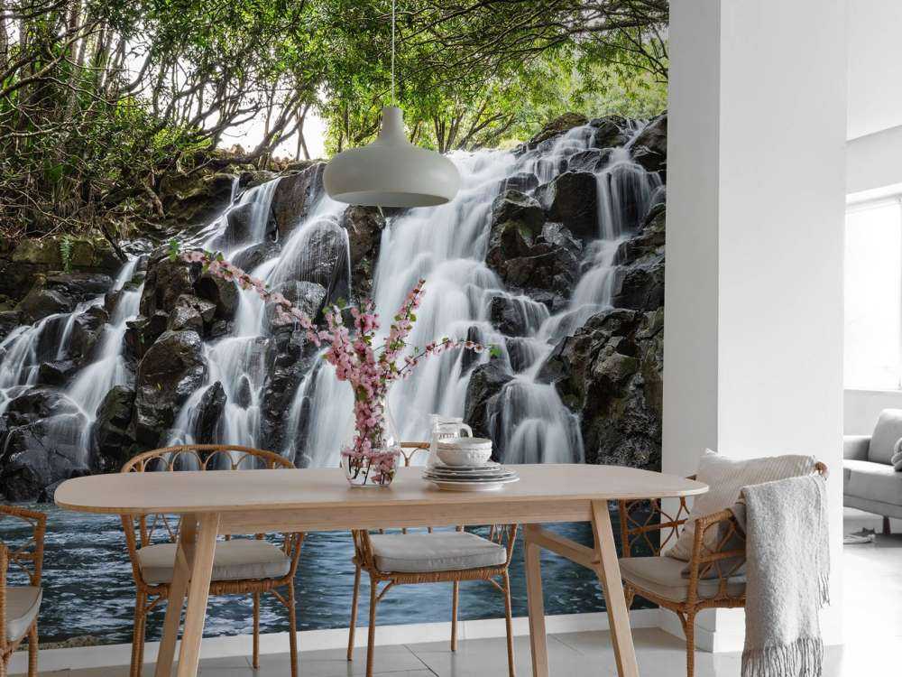 Waterfall in Mauritius