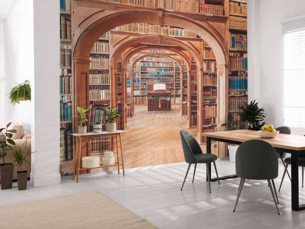 Wooden book gallery