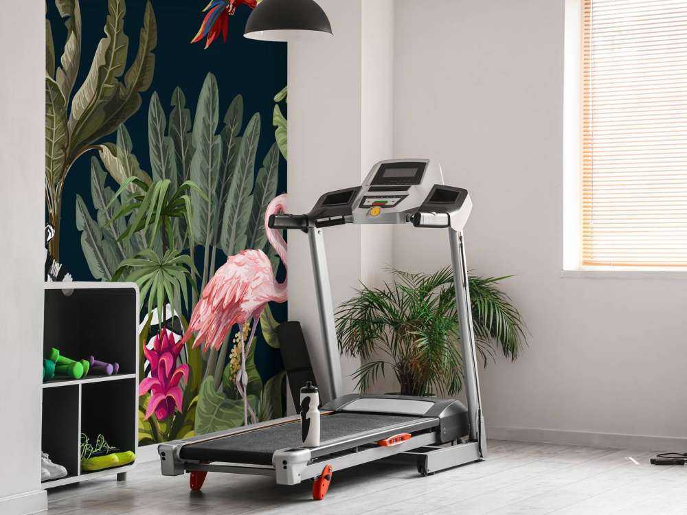 Colored jungle animals