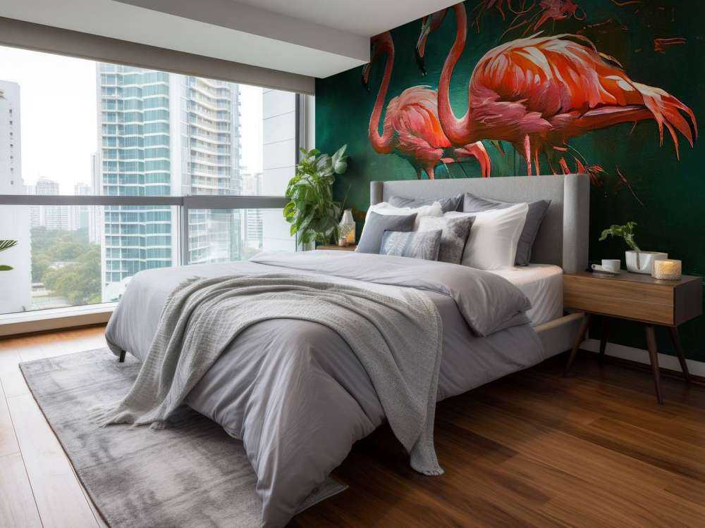 Flamingo Whispering Water