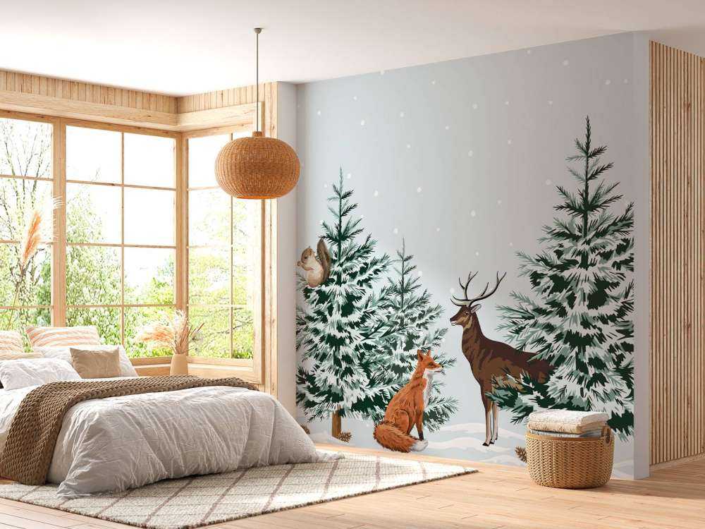 Winter Forest Residents Joy