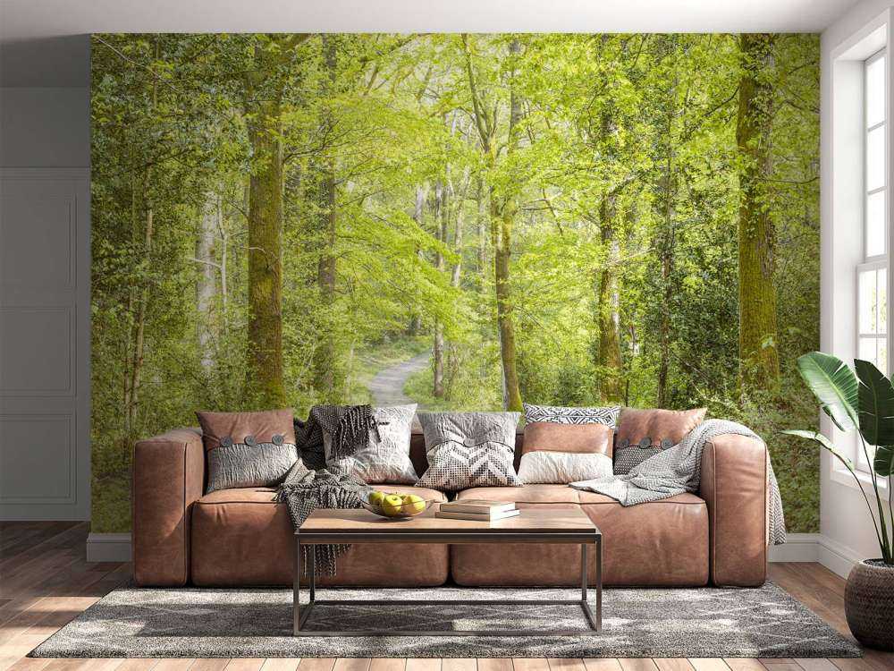 the green forest