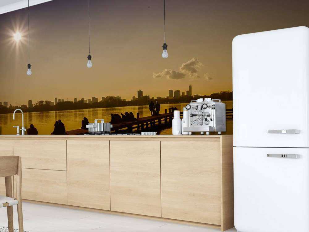 Relaxing at the Kralingse Plas in Rotterdam