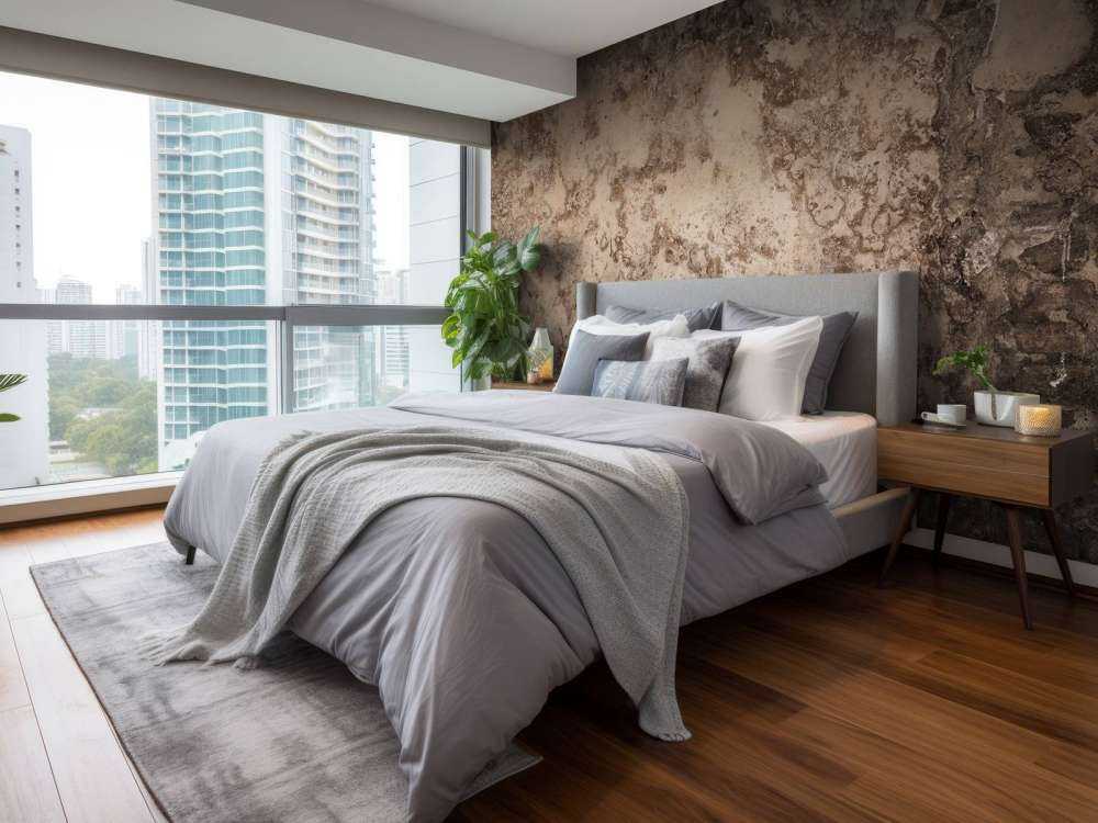 Concrete with stucco