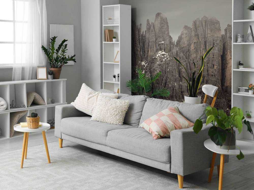 Mountain Peaks in the Dolomites