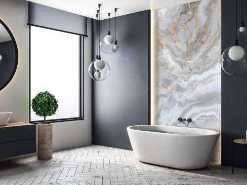 Colourful marble
