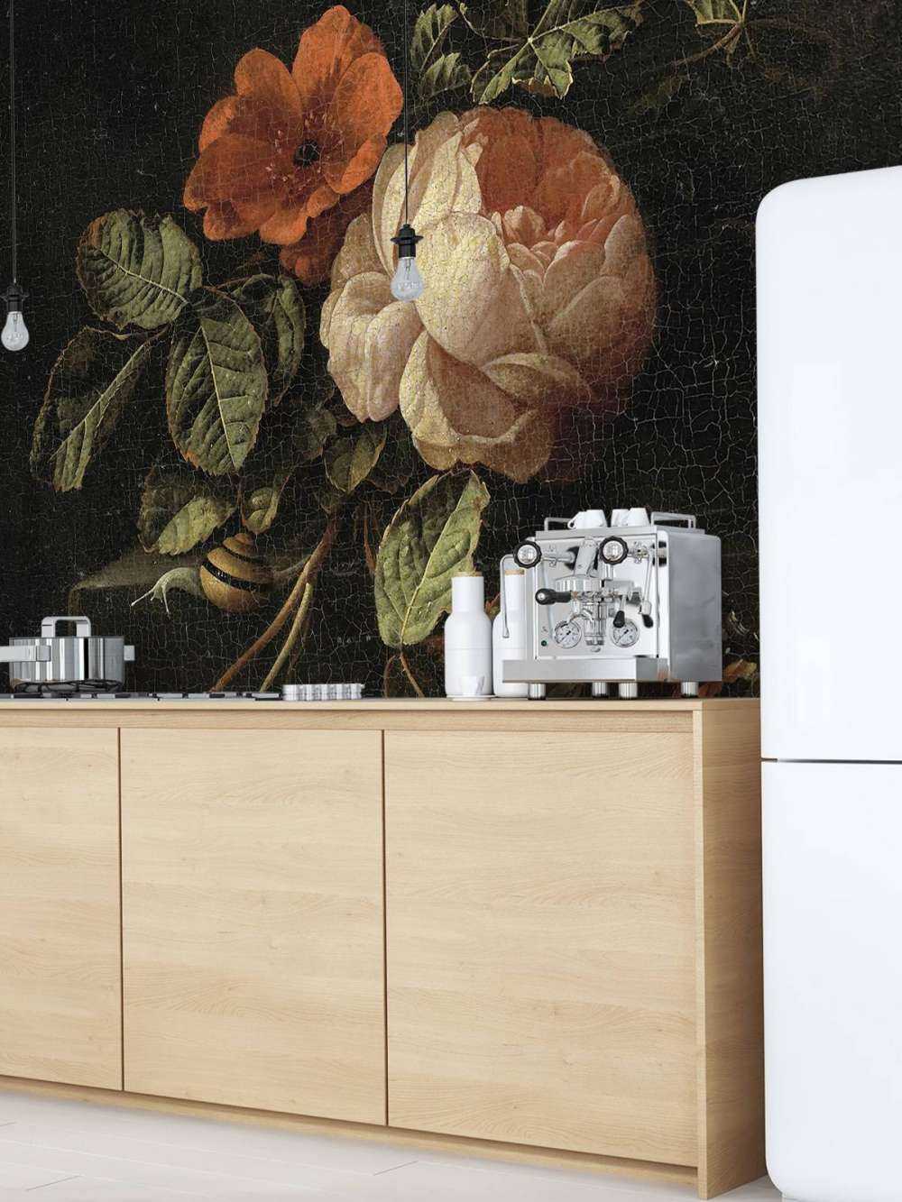 Still life with roses