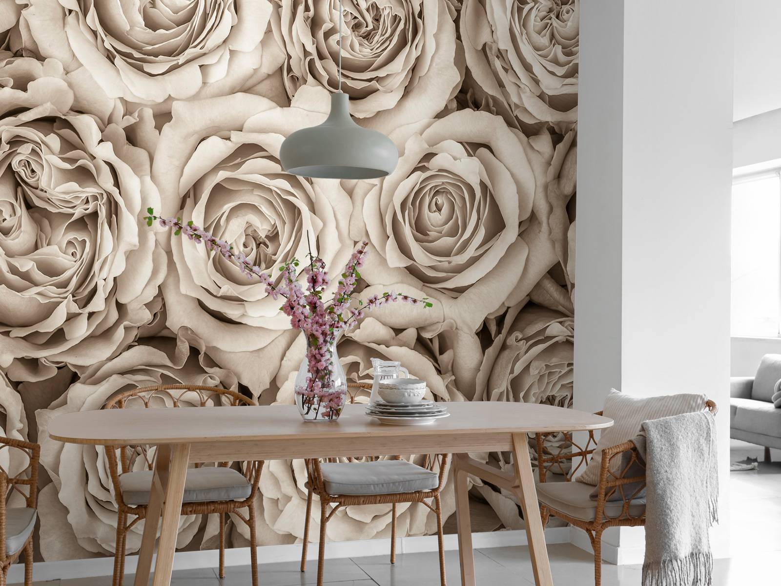 Background of roses