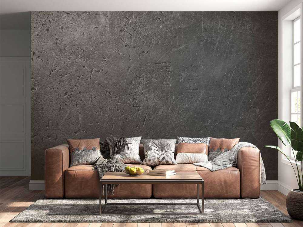 Grey concrete wall