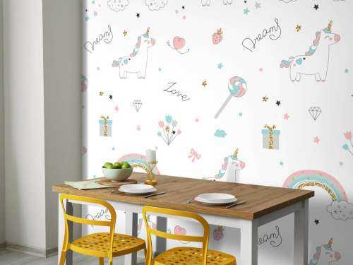 Unicorns, rainbows and glitter