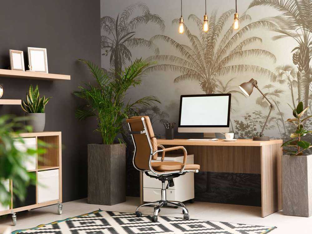 Romantic Tropics Taupe