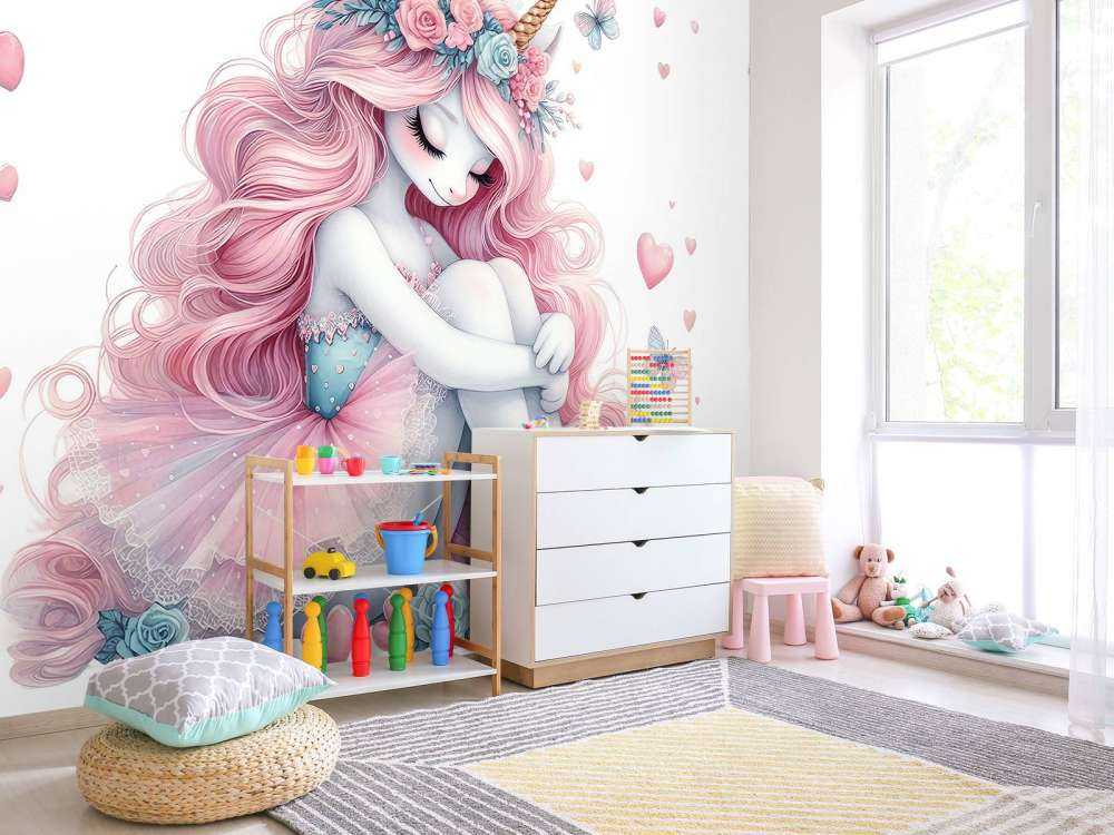 Dreamy unicorn ballerina