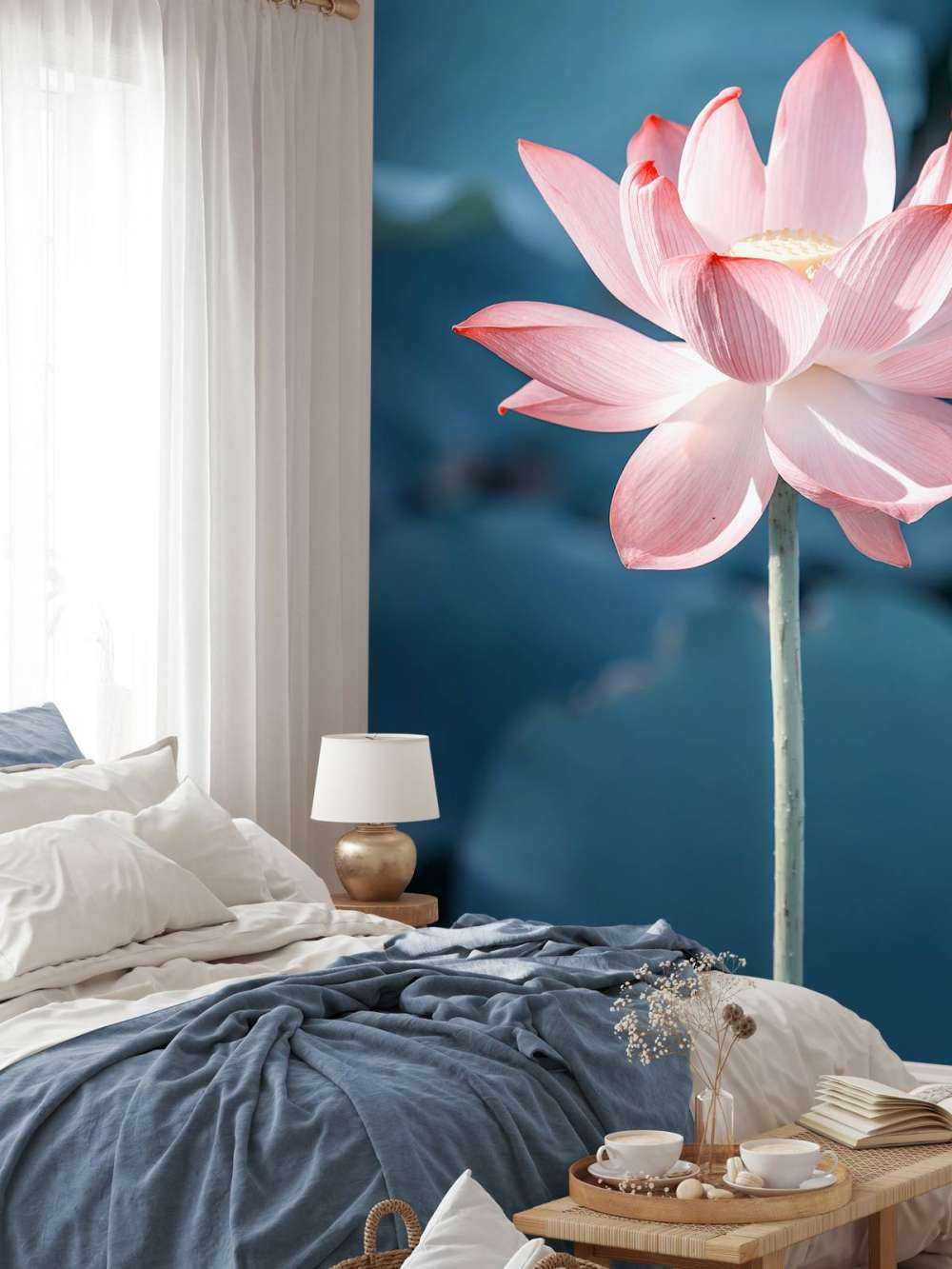 Lotus flower light pink