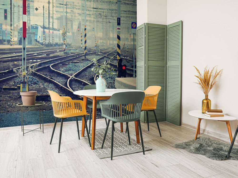 Train tracks and switches