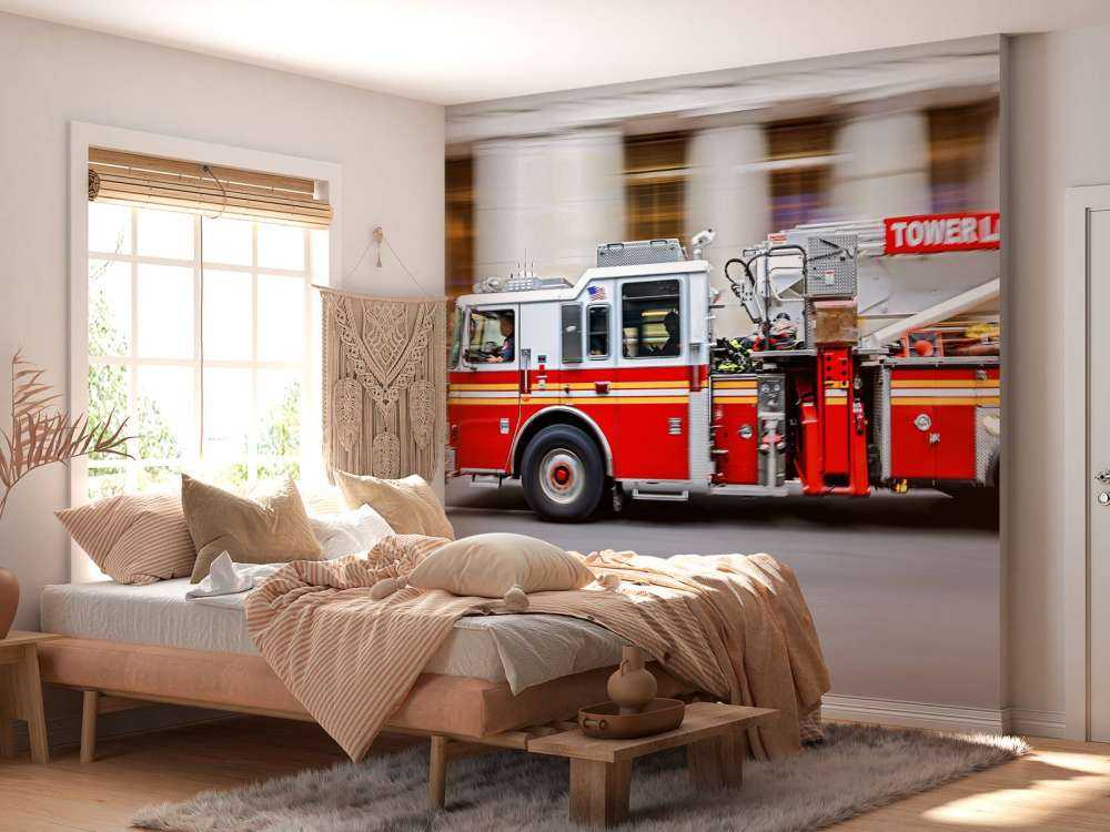 American fire engine