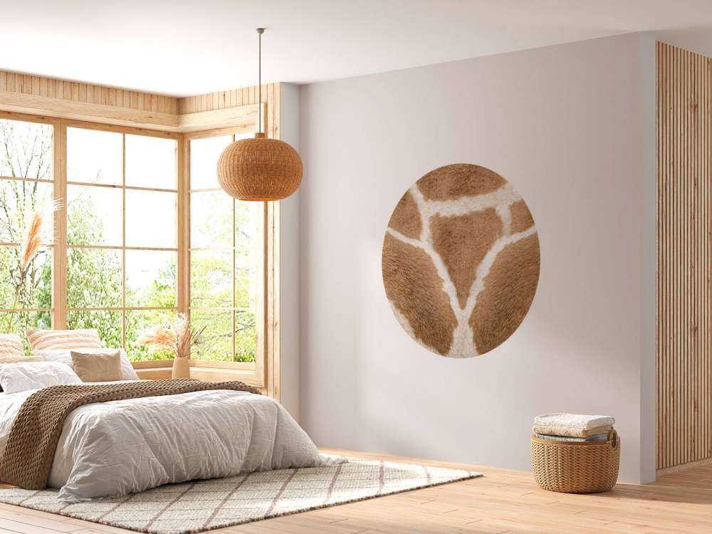 Giraffe skin