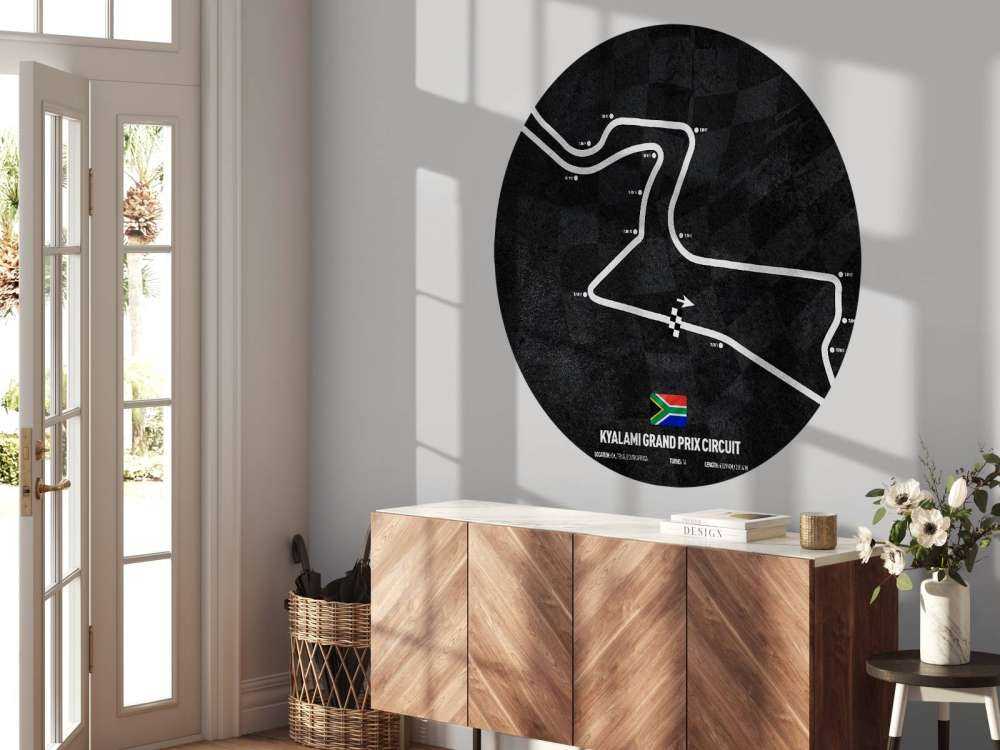 Formula 1 circuit - Kyalami Grand Prix Circuit - South Africa