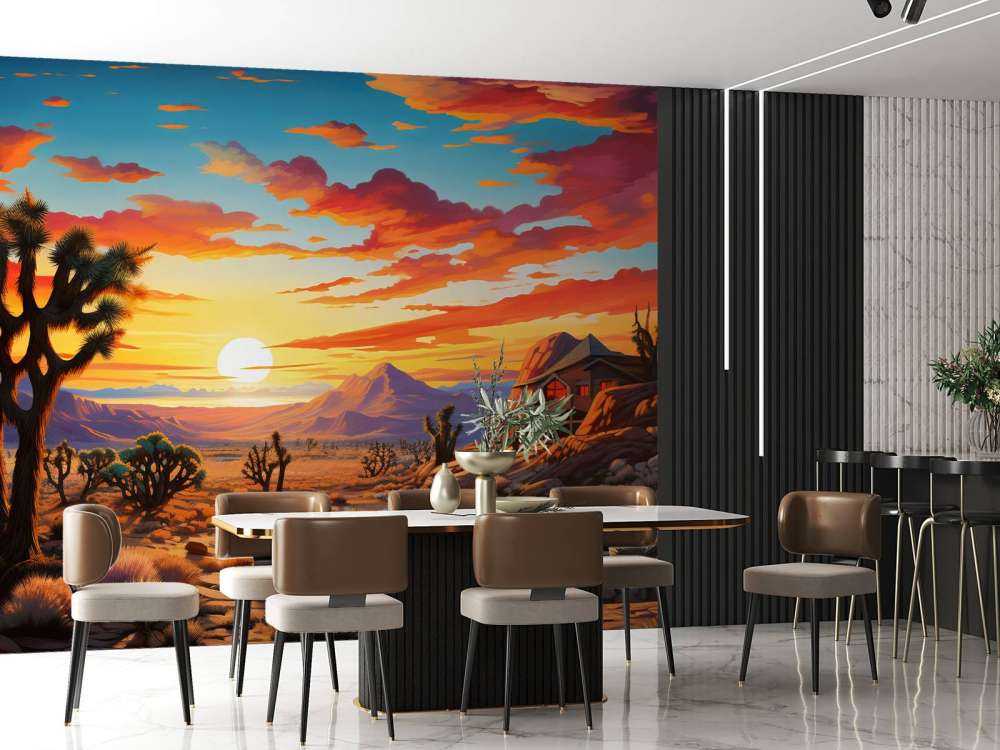 Joshua Tree Log Cabin