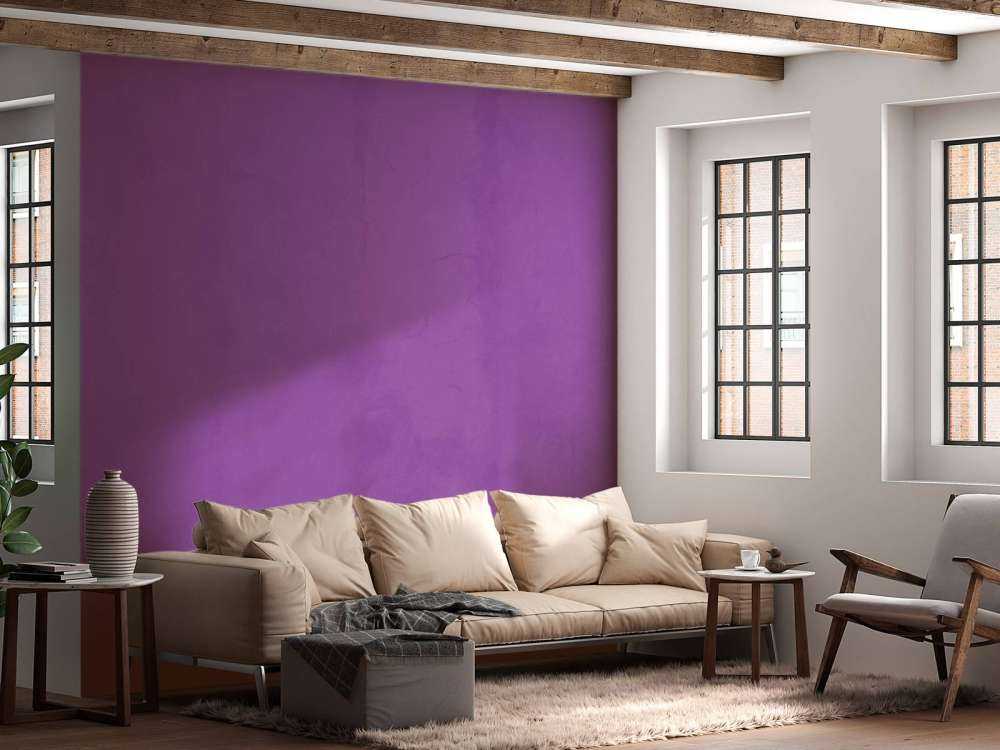 Violet purple concrete