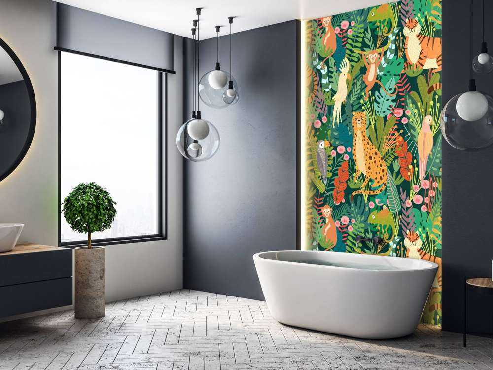 Colourful animals pattern