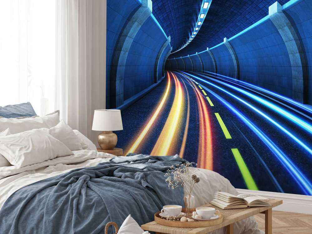 Colorful tunnel