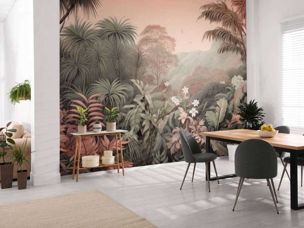 Pink Morning in the Tropics