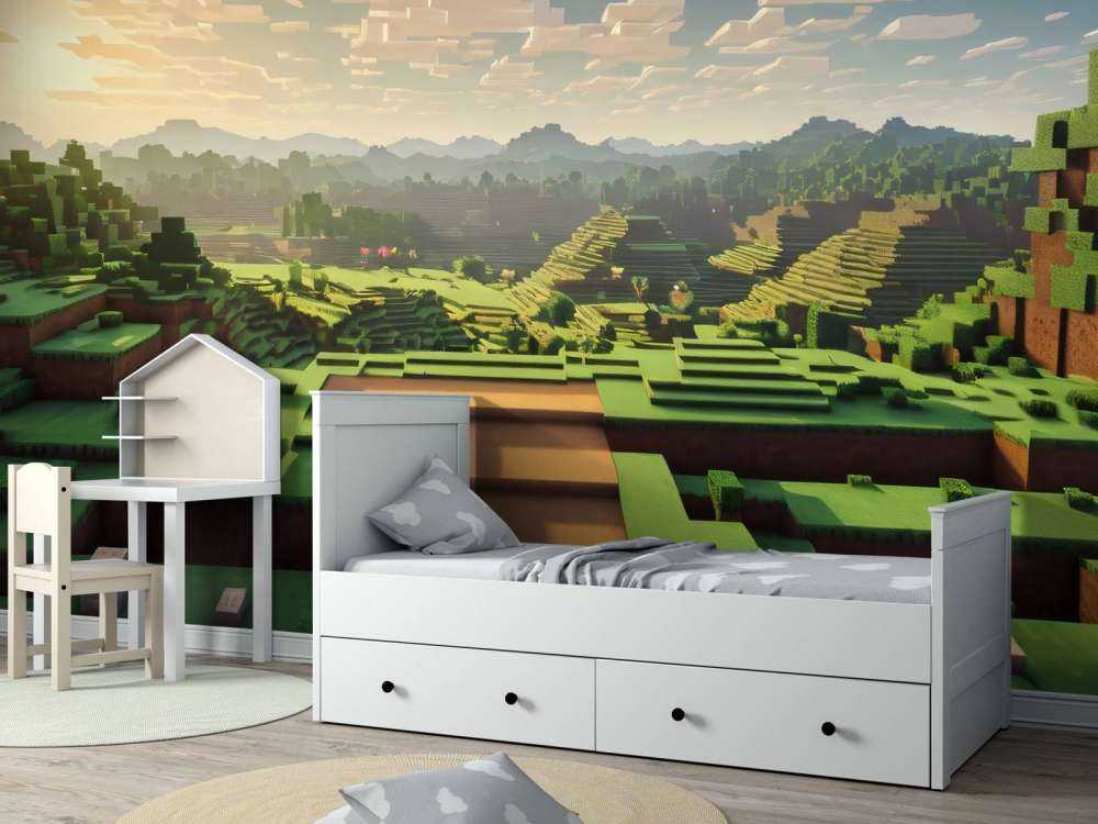 Sunrise in blockland