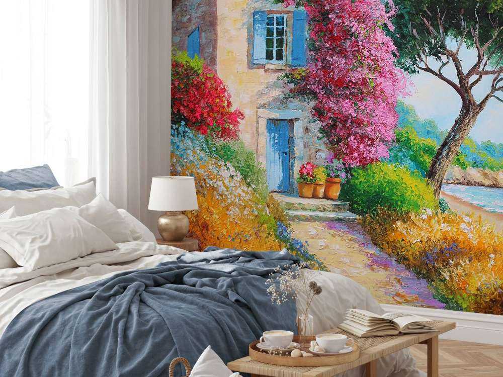 A stone's throw from the beach