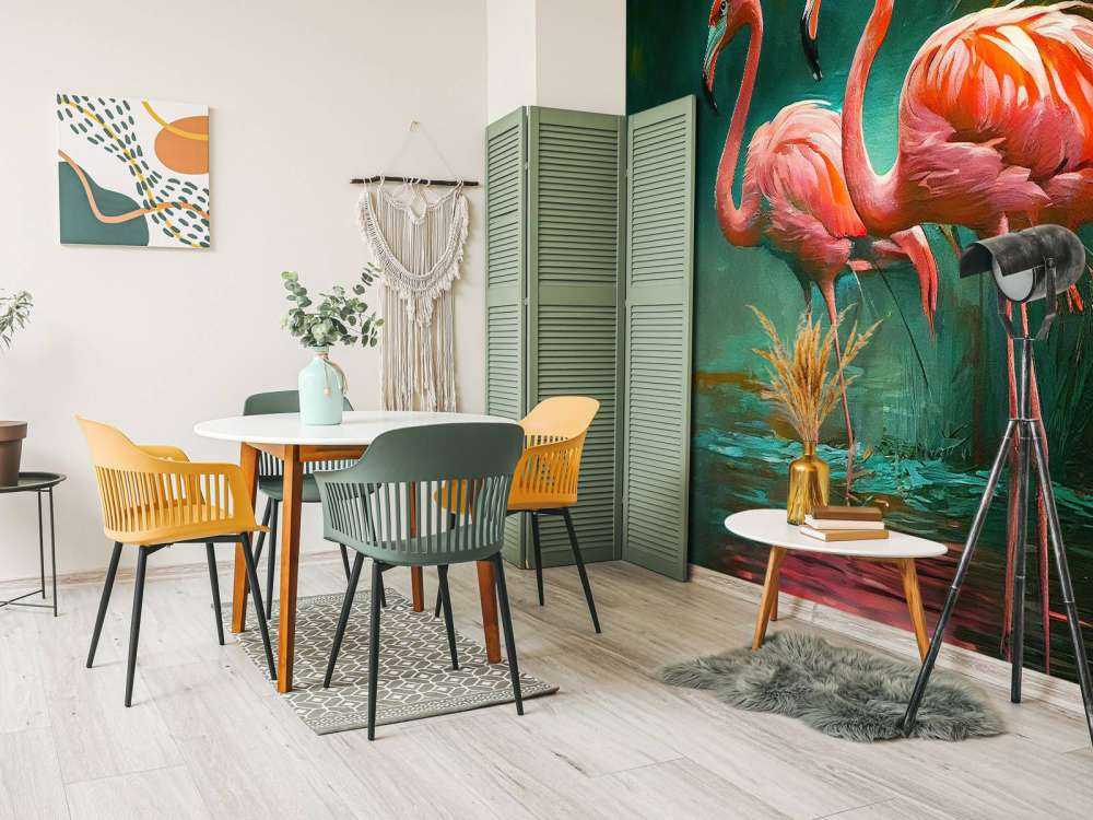 Flamingo Whispering Water