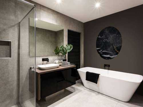 Classic dark marble