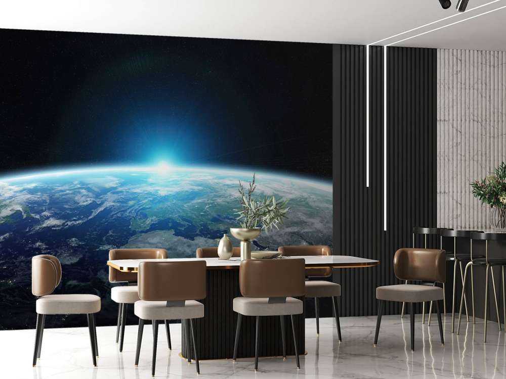 De aarde vanaf boven