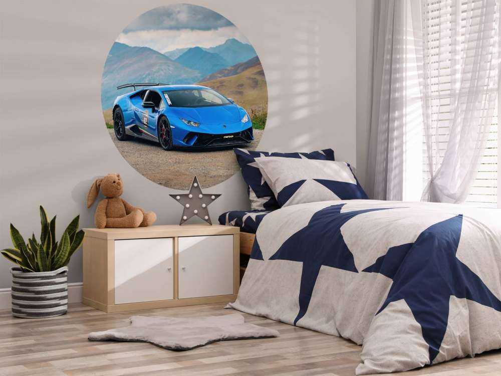 Lamborghini Huracán STO in the mountains
