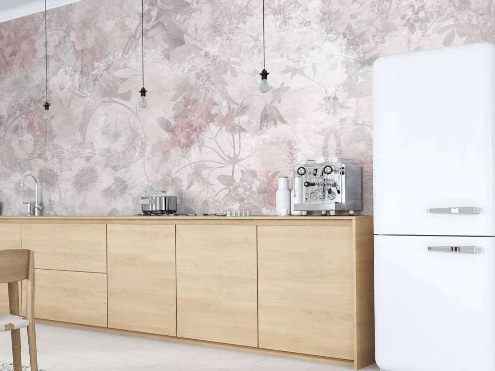 Watercolor Garden Pink