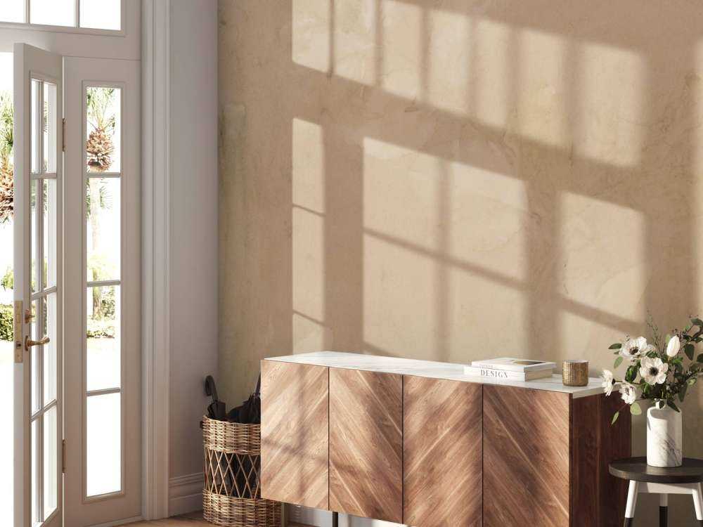 Plantain and wild geranium - sepia