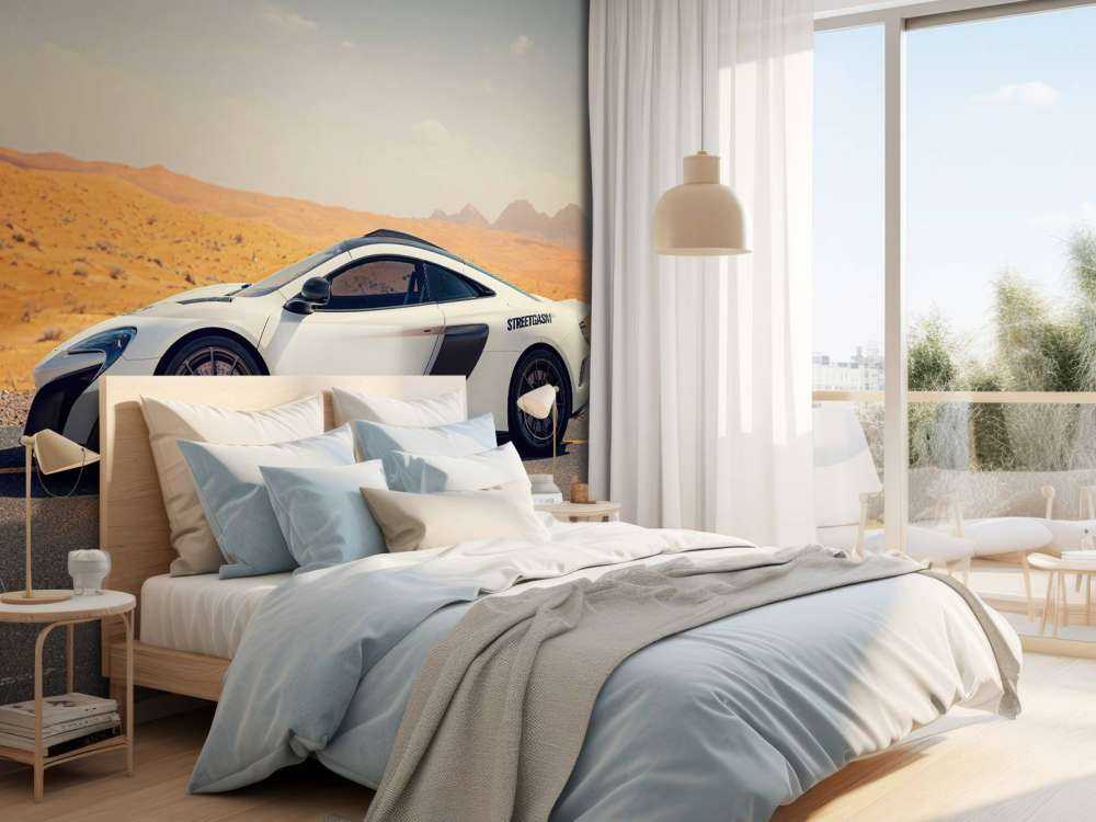 McLaren 675LT in the desert