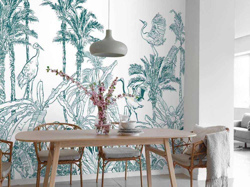 Drawn jungle