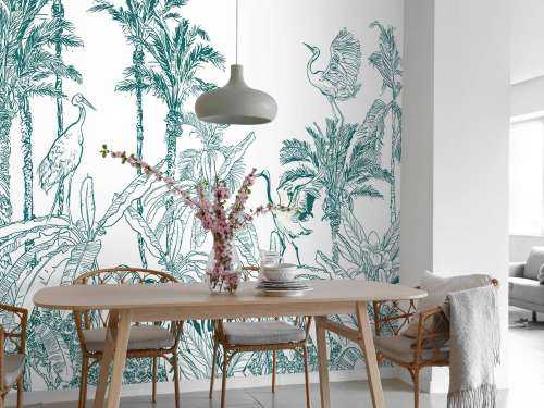 Drawn jungle