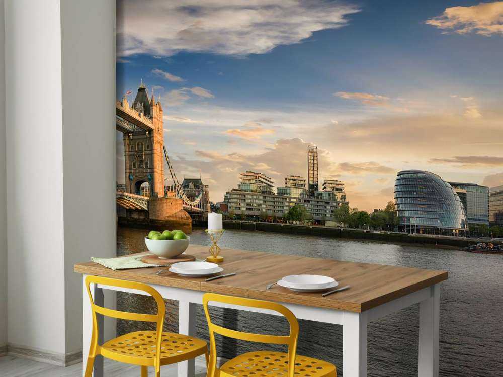 Skyline London with Tower Bridge
