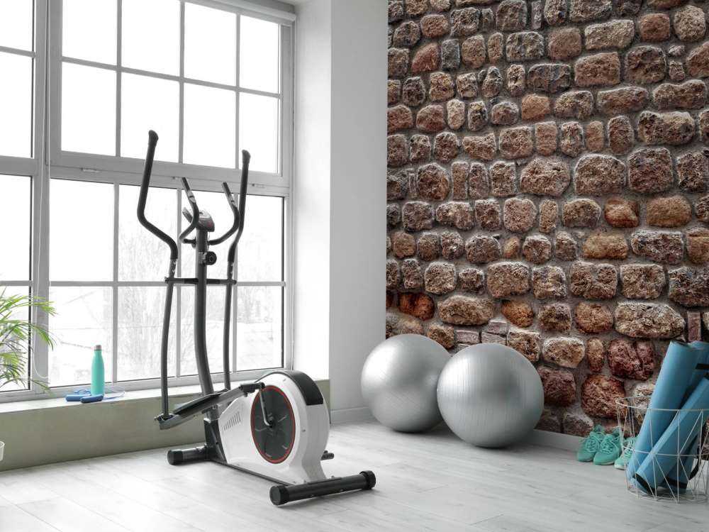 Wall with large stones