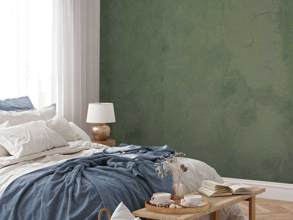 Olive green concrete