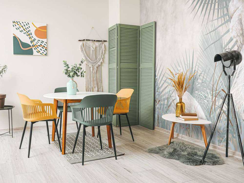 Peacocks in the tropics