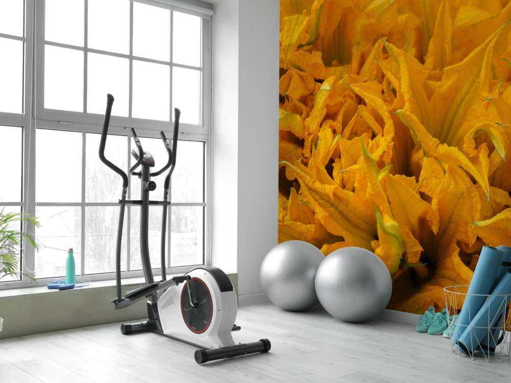 Close-up gele bloemen