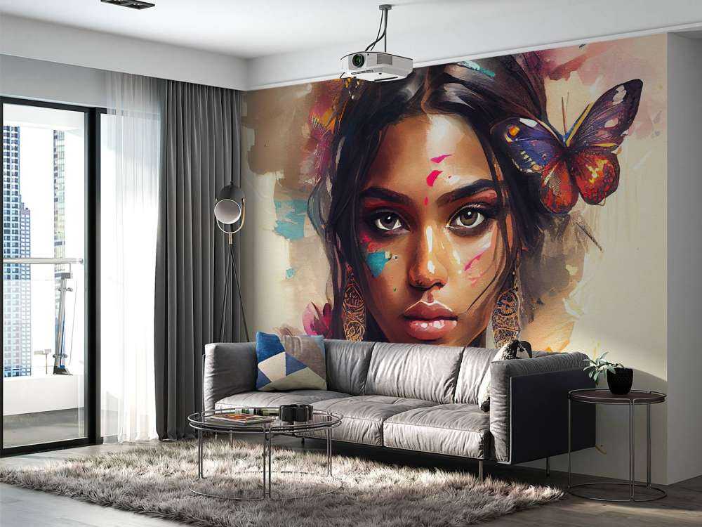 Watercolor Hindu Woman #1