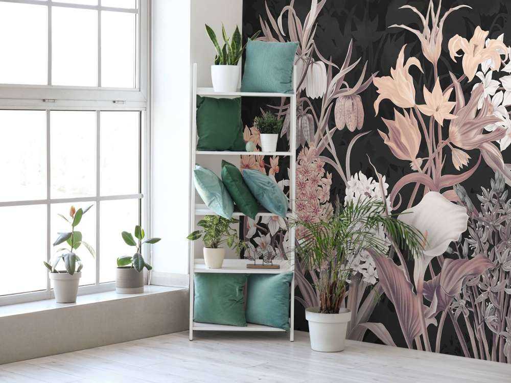 Spring Flowers - Vintage Sepia