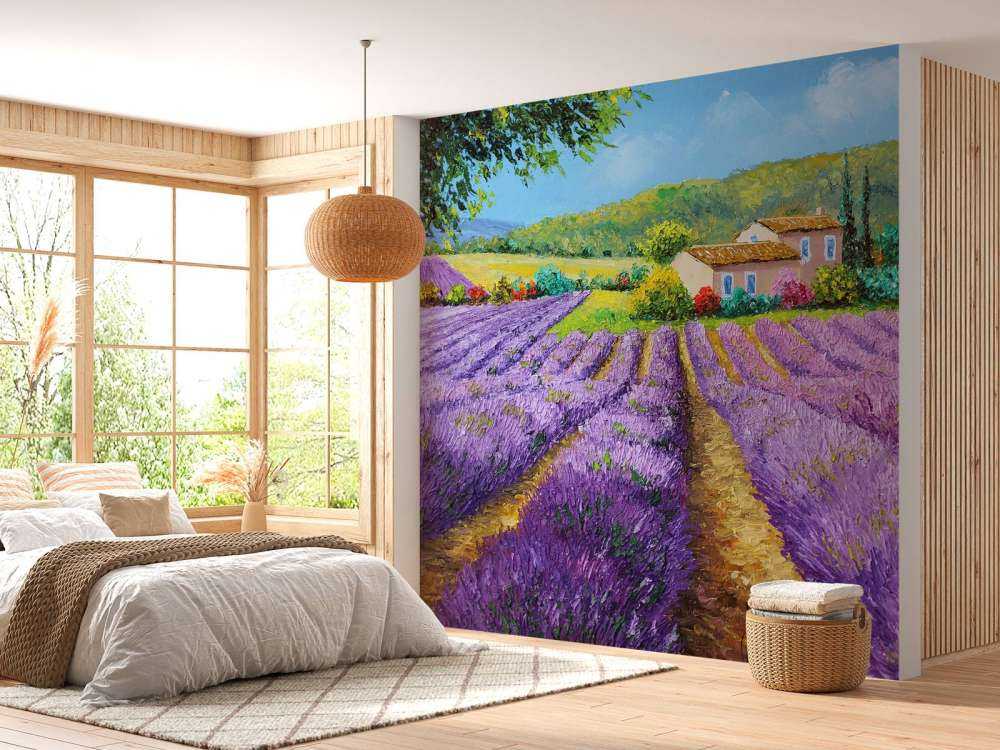 Lavender under linden