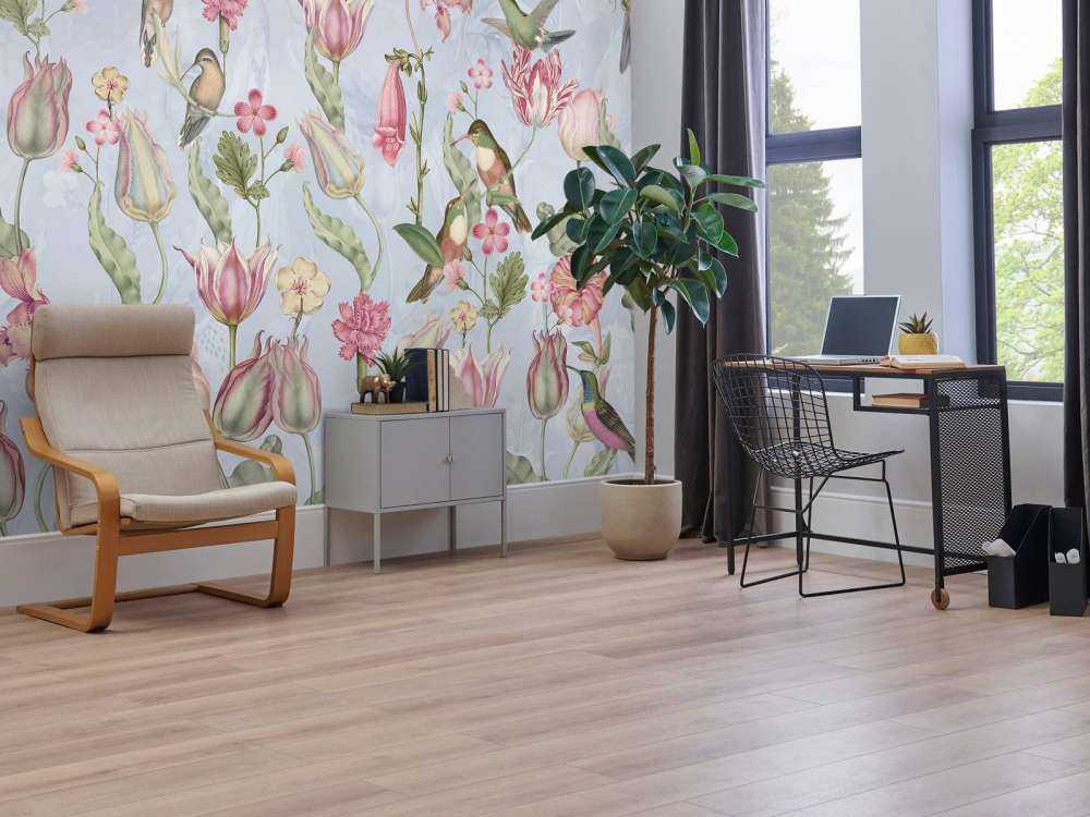 Spring Hummingbird Symphony - Pastel Blue Serenade