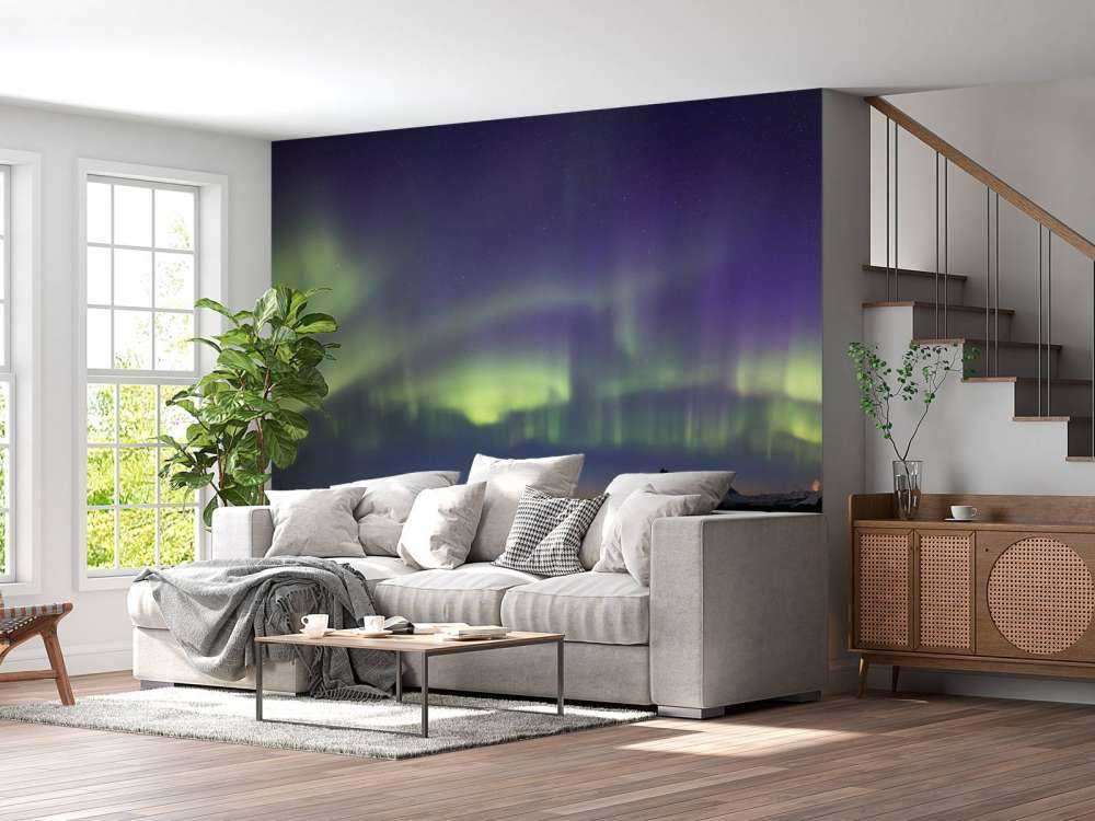 The beautiful northern lights