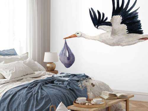 Flying Stork